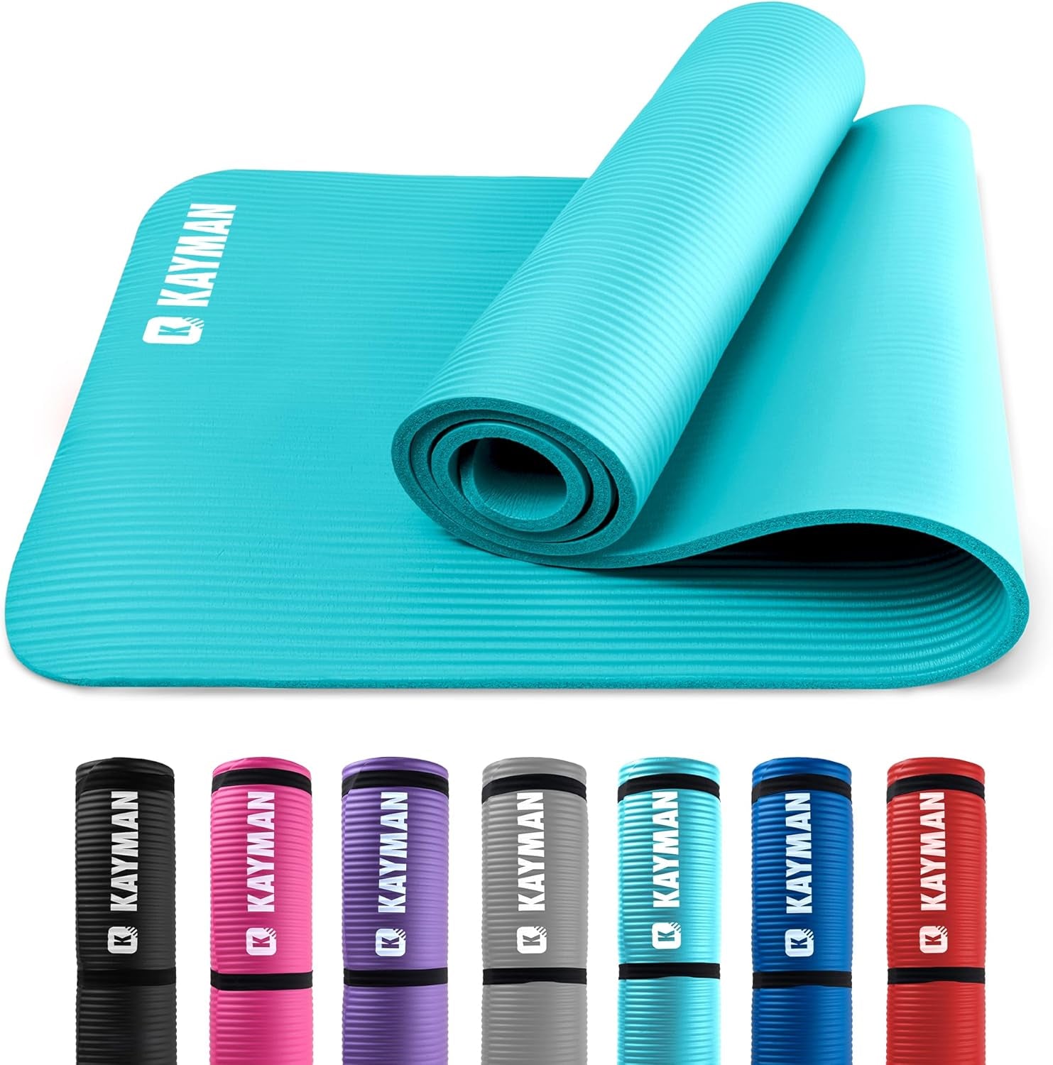 Extra Thick Yoga Mat – Multi-Purpose Foam Mat for Pilates & Therapy