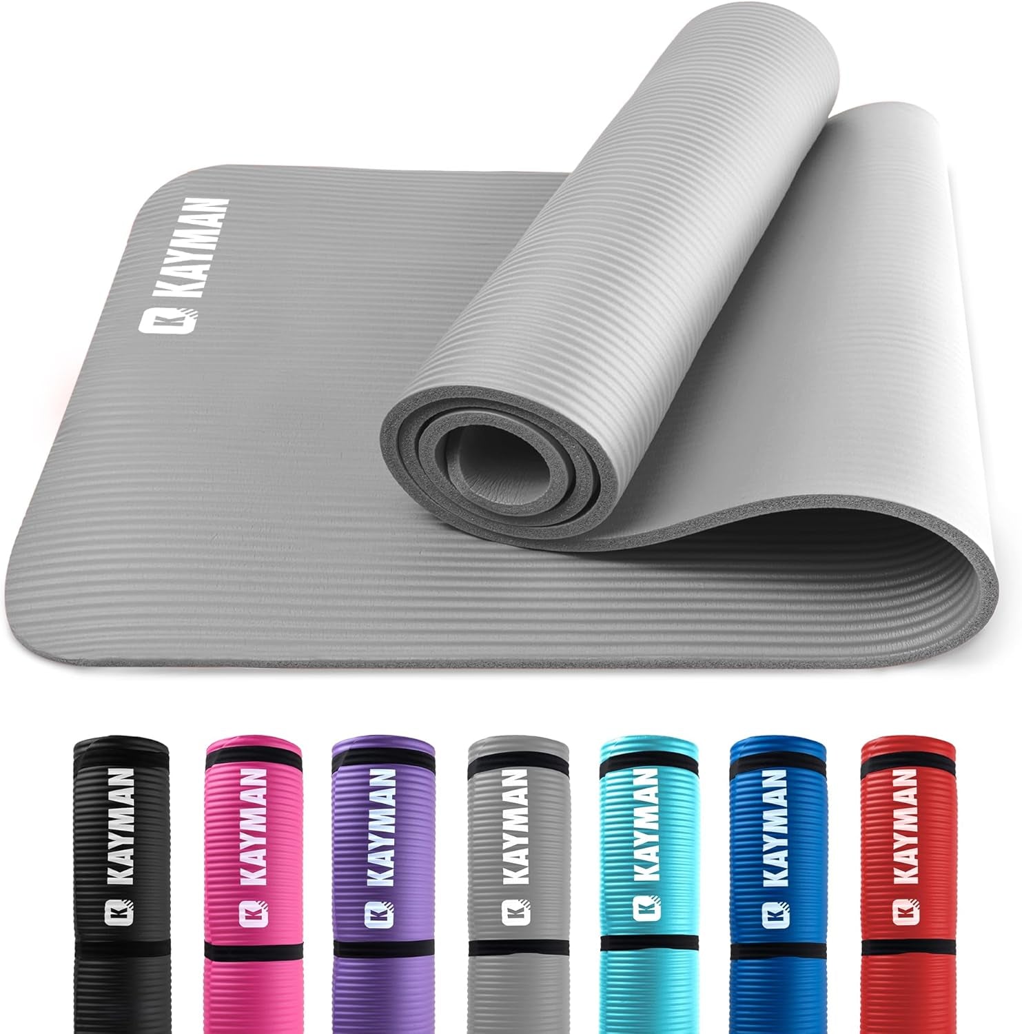 Extra Thick Yoga Mat – Multi-Purpose Foam Mat for Pilates & Therapy - Image 11