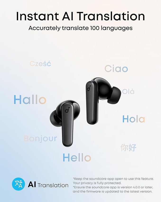 soundcore by Anker P20i True Wireless Earbuds, 10mm Drivers with Big Bass, Bluetooth 5.3, 30H Long Playtime, IPX5 Water-Resistant, 2 Mics for AI Clear Calls, 22 Preset EQs, Customization via App - Image 3