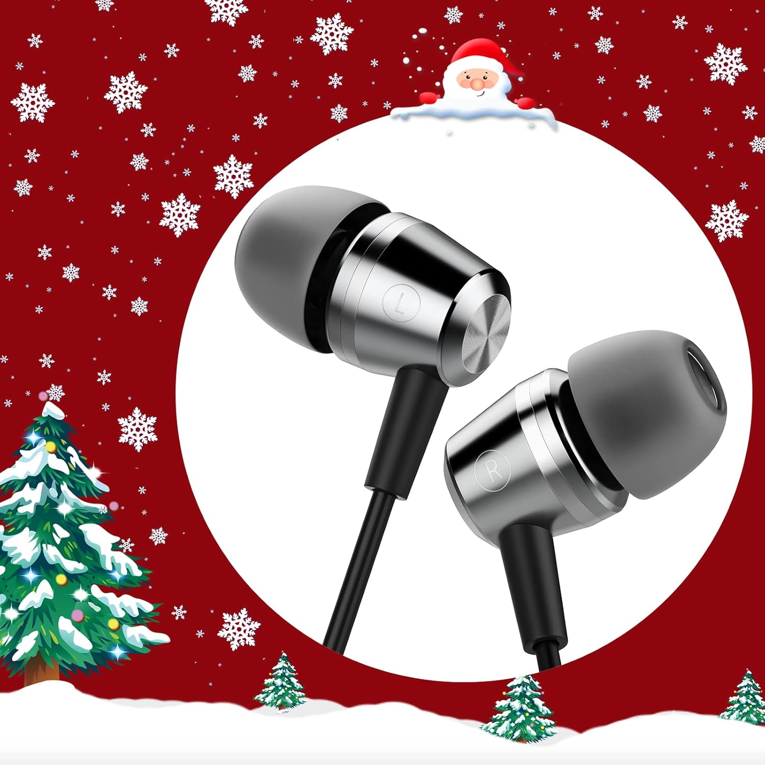 Immersive Pure Audio Wired Headphones for All Phones Pure Sound for iPhone, iPad, Smartphone, MP3 Players etc - Image 6