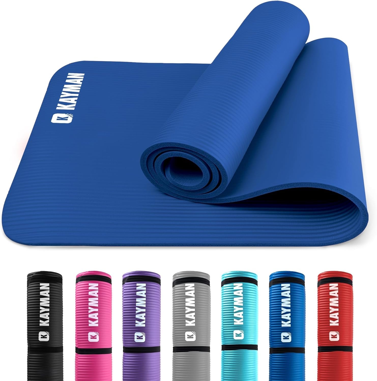 Extra Thick Yoga Mat – Multi-Purpose Foam Mat for Pilates & Therapy - Image 15