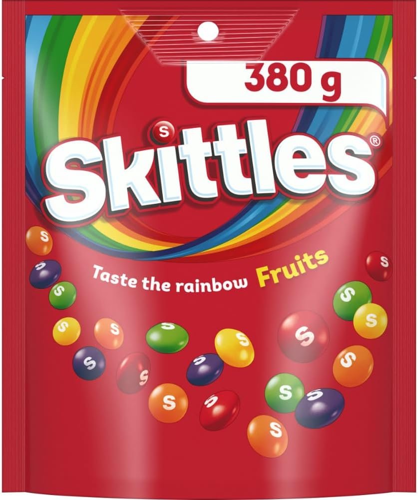 Skittles Fruits Chewy Lollies Snack & Share Bag 200g - Image 2