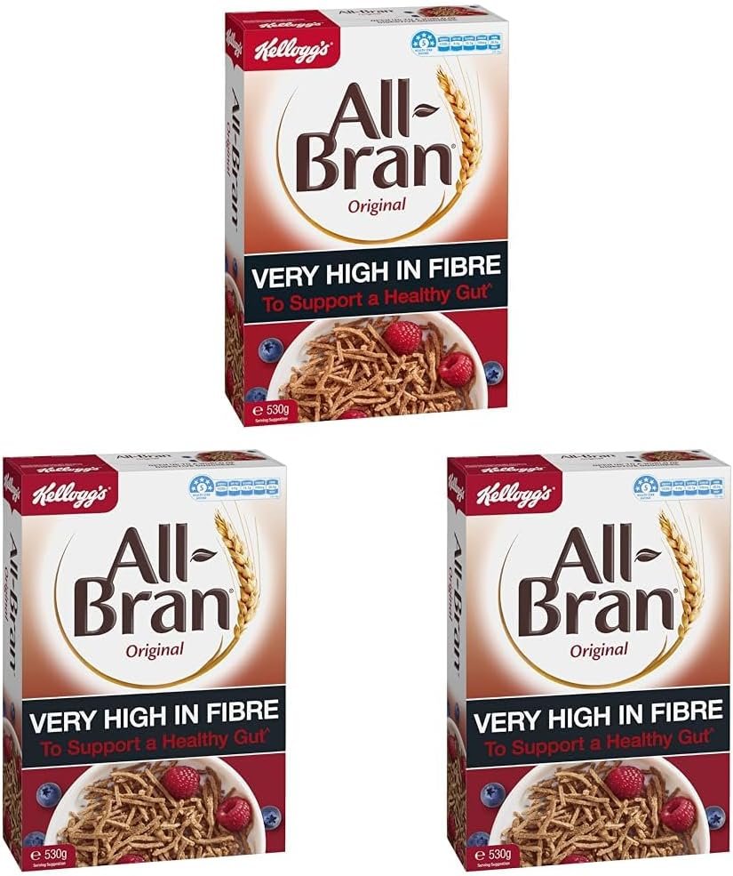 Kellogg's All-Bran Original High Fibre Breakfast Cereal, 530g