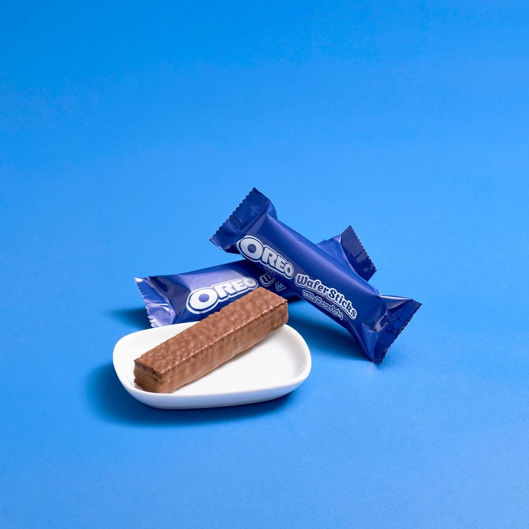 【New user benefits】Oreo Milk Chocolate Wafer Sticks Cookies 10 Pack | 128g x 3 - Image 3