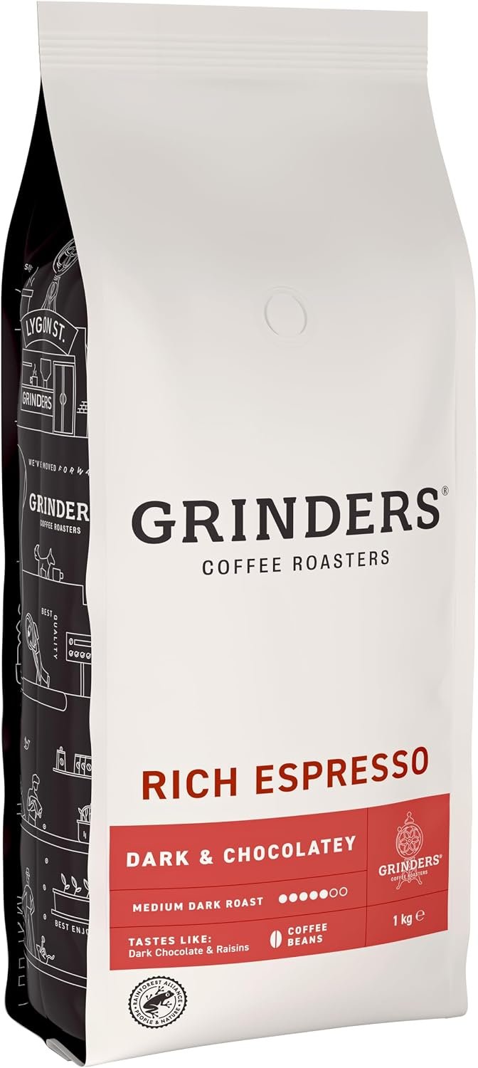 Grinders Crema Coffee Beans 1kg - Image 2