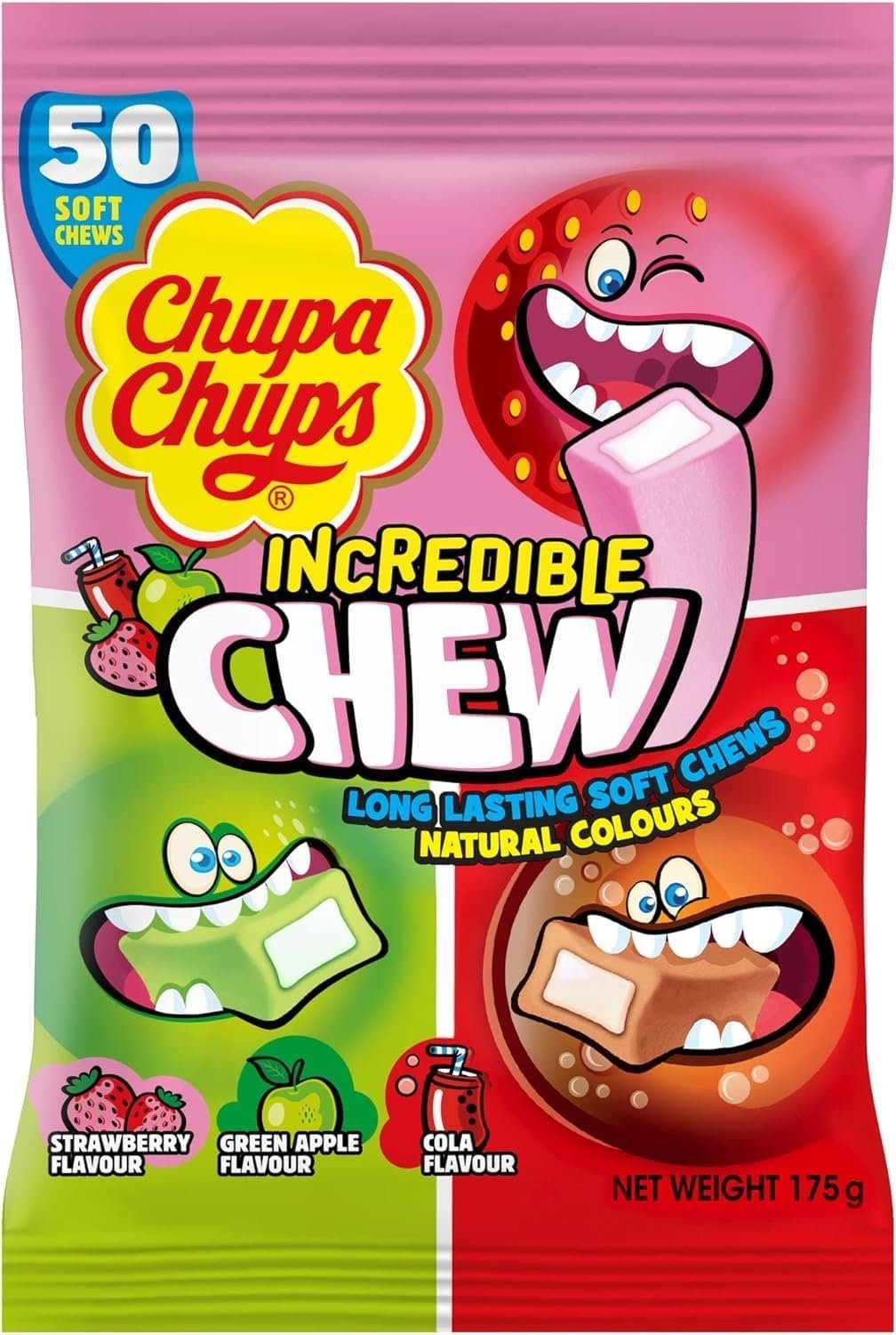 Chupa Chups Assorted Chew Bag 175 g - Image 4