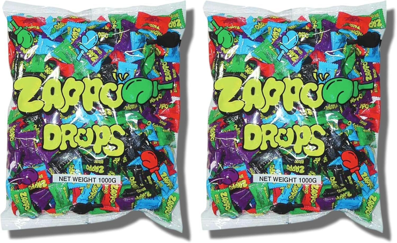 Zappo Drops Candy 250 Pieces 1Kg