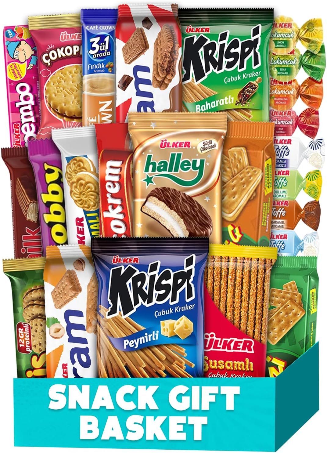 International Food Hamper Variety Pack, 30 Count Imported Turkish Snacks - Image 3
