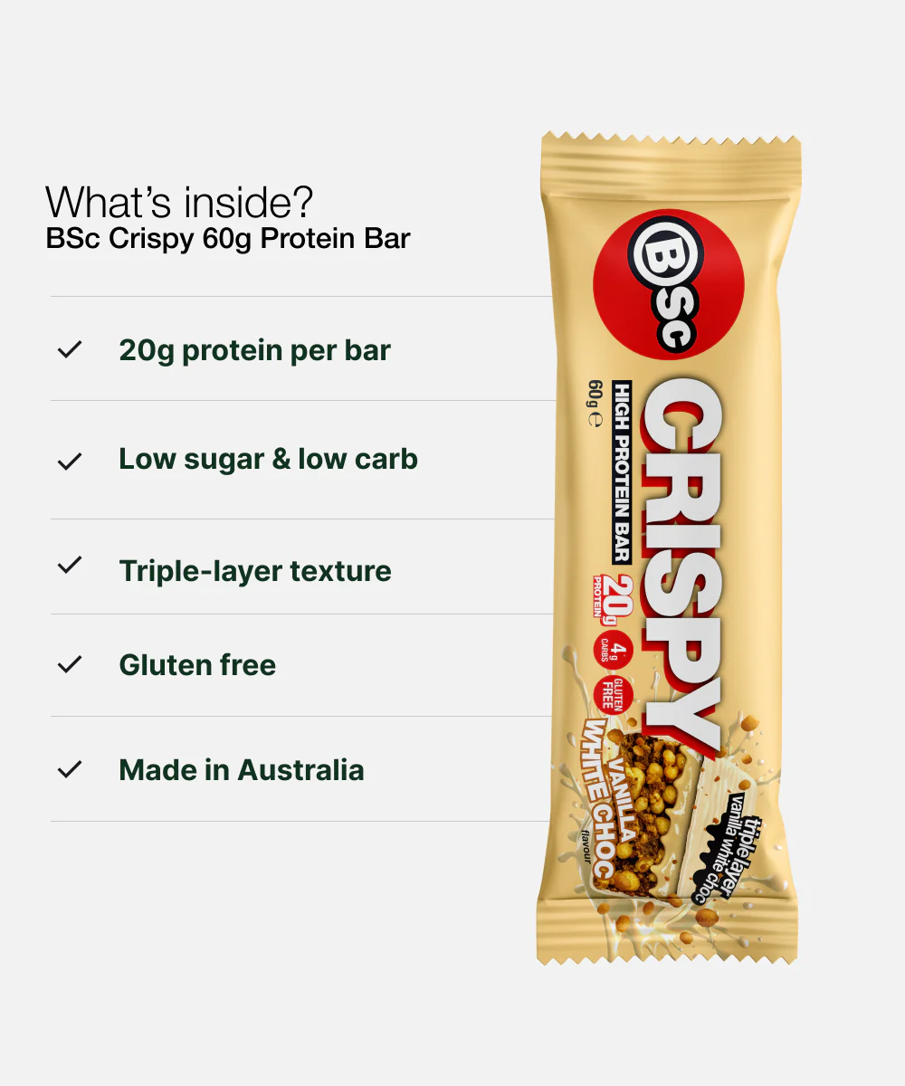 【New user benefits】BSc Crispy Protein Bar 12 Pack - Image 5