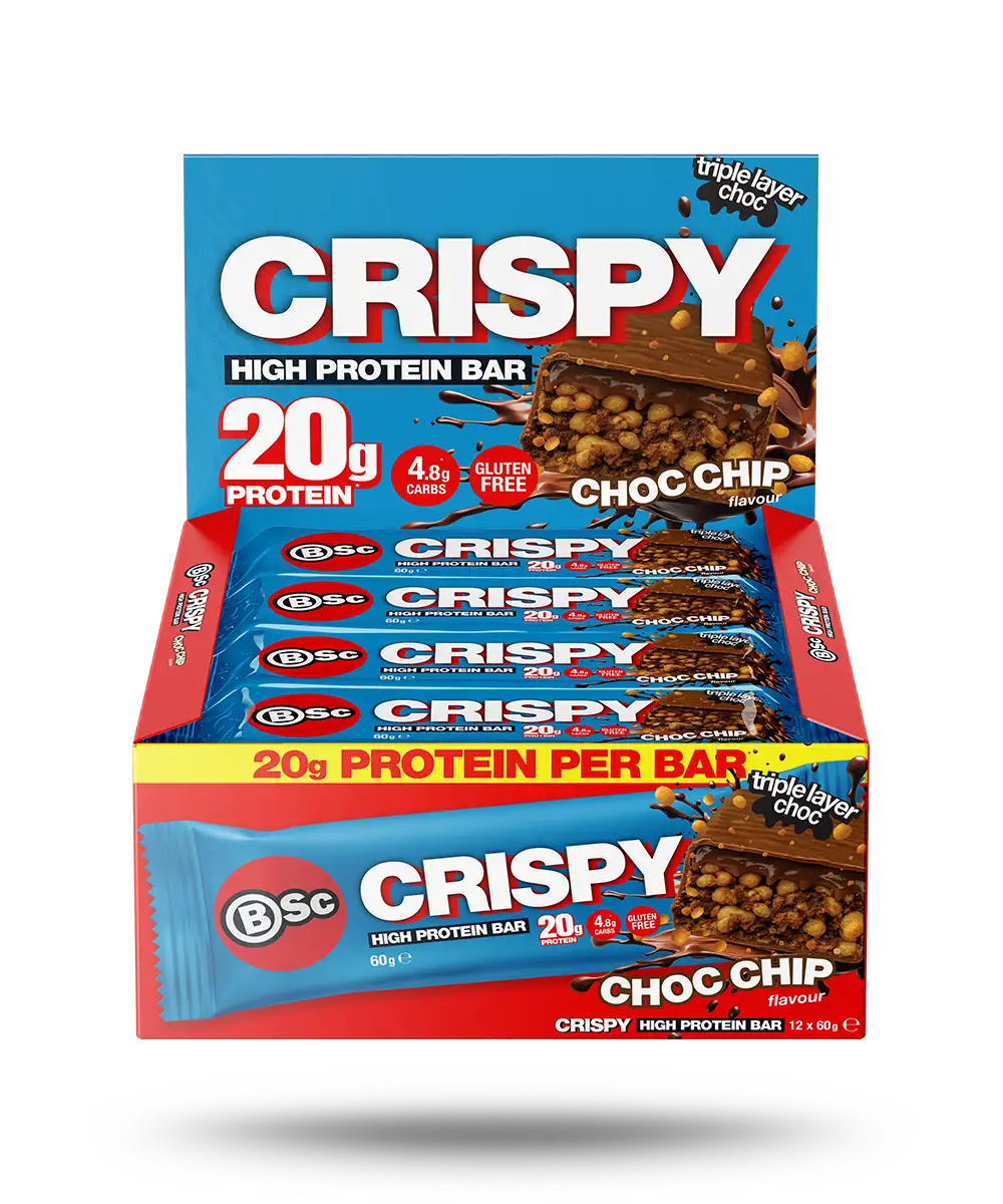【New user benefits】BSc Crispy Protein Bar 12 Pack - Image 3