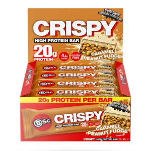【New user benefits】BSc Crispy Protein Bar 12 Pack
