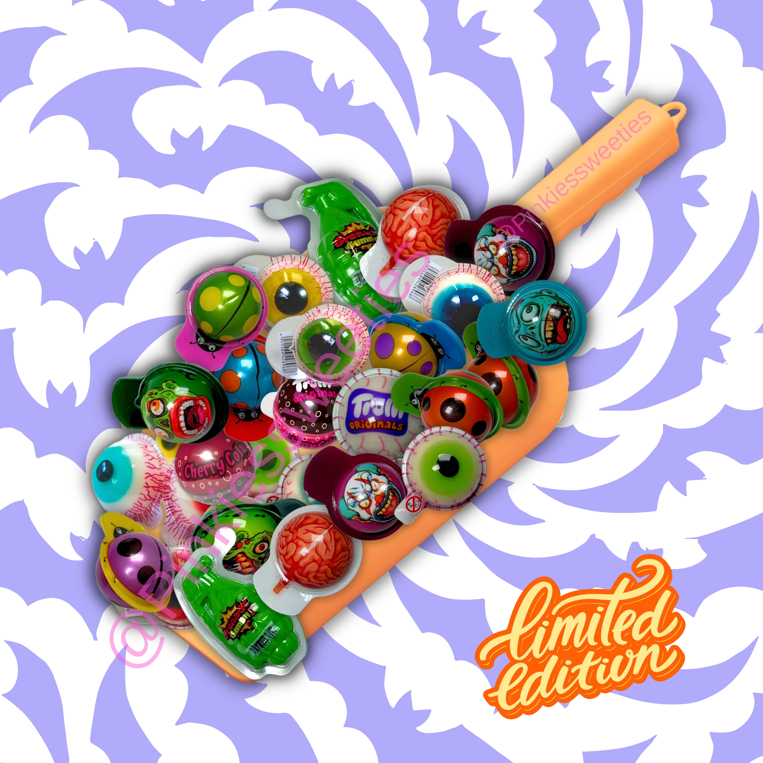 Exclusive Halloween 3D Filled Balls Scoop - Juicy, Sour & Seriously Spooky 5 Pound - Image 4